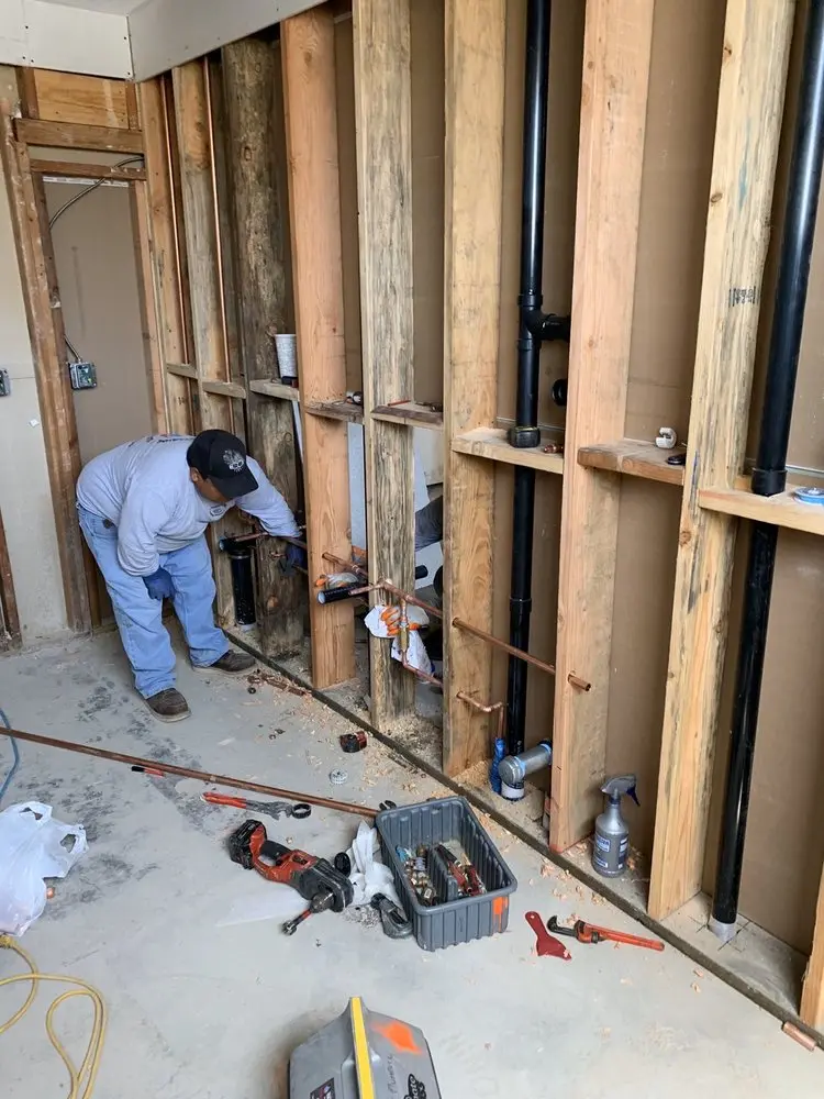Commercial rough-in plumbing for Commercial Plumbing in Oak Valley